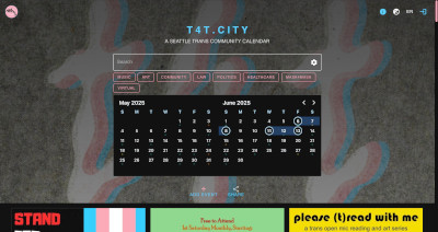 screenshot of t4t.city